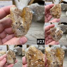 Load image into Gallery viewer, Red / Tangerine Quartz Cluster #23