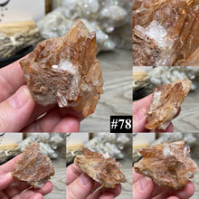 Load image into Gallery viewer, Red / Tangerine Quartz Cluster #78