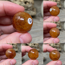 Bild in Galerie-Viewer laden, Carnelian Snakeskin 22mm Spheres