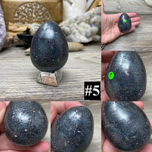 Load image into Gallery viewer, Hematite 2" Eggs