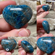 Bild in Galerie-Viewer laden, Blue Apatite Small Pocket Hearts