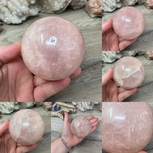 Bild in Galerie-Viewer laden, Rose Quartz Sphere #06 - 2.90" / 73mm