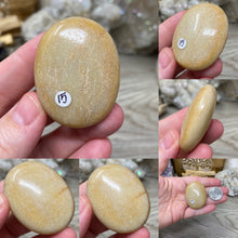 Load image into Gallery viewer, Coffee Moonstone Pillow Palm Stones