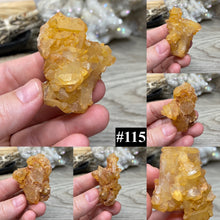 Load image into Gallery viewer, Red / Tangerine Quartz Cluster #115
