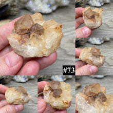 Load image into Gallery viewer, Red / Tangerine Quartz Cluster #73
