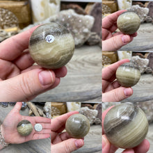 Bild in Galerie-Viewer laden, Zebra Onyx 1.5" Spheres from Mexico