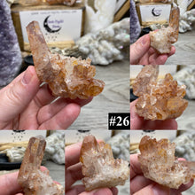 Load image into Gallery viewer, Red / Tangerine Quartz Cluster #26