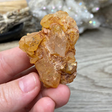 Load image into Gallery viewer, Red / Tangerine Quartz Cluster #115