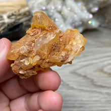 Load image into Gallery viewer, Red / Tangerine Quartz Cluster #115
