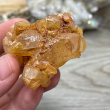 Load image into Gallery viewer, Red / Tangerine Quartz Cluster #115