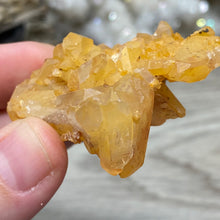 Load image into Gallery viewer, Red / Tangerine Quartz Cluster #115