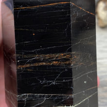 Bild in Galerie-Viewer laden, Black Tourmaline with Hematite and Feldspar Tower #04