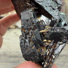 Load image into Gallery viewer, Hematite with Exposed Golden Rutile #02