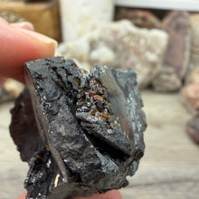 Load image into Gallery viewer, Hematite with Exposed Golden Rutile #02