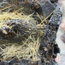 Load image into Gallery viewer, Hematite with Exposed Golden Rutile #03