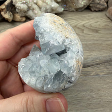 Load image into Gallery viewer, Celestite Semi-Polished Egg #05