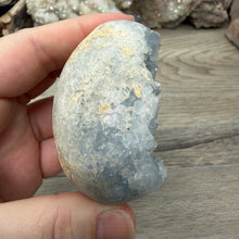 Load image into Gallery viewer, Celestite Semi-Polished Egg #04