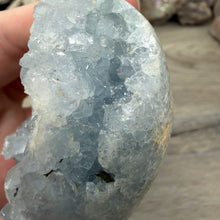 Load image into Gallery viewer, Celestite Semi-Polished Egg #04