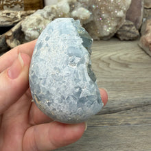 Load image into Gallery viewer, Celestite Semi-Polished Egg #03