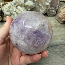Cargar imagen en el visor de la galería, Amethyst with Goethite 79mm Sphere