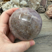 Cargar imagen en el visor de la galería, Amethyst with Goethite 79mm Sphere