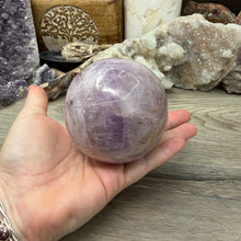 Cargar imagen en el visor de la galería, Amethyst with Goethite 79mm Sphere