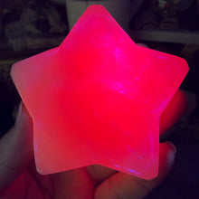 Bild in Galerie-Viewer laden, Pink Calcite / Mangano Calcite 3" Star #04