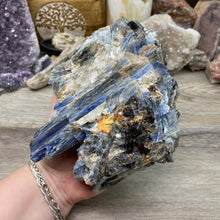 Bild in Galerie-Viewer laden, Blue Kyanite Cluster #05 with Garnet