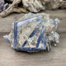 将图像加载到图库查看器中,Blue Kyanite Cluster #06