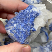 Bild in Galerie-Viewer laden, Dumortierite "Blue Quartz"  Rough in Quartz
