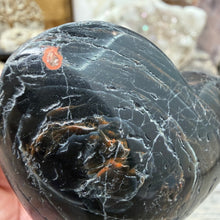 Carica l'immagine nel visualizzatore di Gallery, Black Tourmaline with Hematite Heart #11