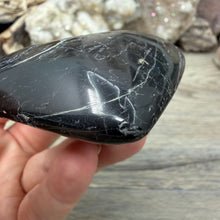 Carica l'immagine nel visualizzatore di Gallery, Black Tourmaline with Hematite Heart #14