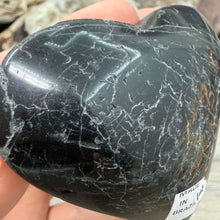 Carica l'immagine nel visualizzatore di Gallery, Black Tourmaline with Hematite Heart #14