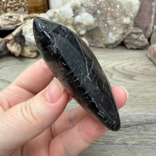 Carica l'immagine nel visualizzatore di Gallery, Black Tourmaline with Hematite Heart #15