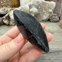 Carica l'immagine nel visualizzatore di Gallery, Black Tourmaline with Hematite Heart #16