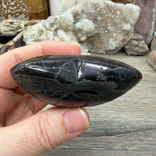 Carica l'immagine nel visualizzatore di Gallery, Black Tourmaline with Hematite Heart #16