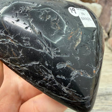 Carica l'immagine nel visualizzatore di Gallery, Black Tourmaline with Hematite Heart #19