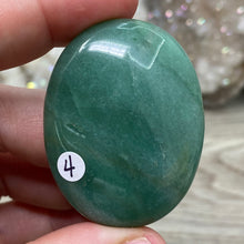 Load image into Gallery viewer, Green Aventurine Pillow Palm Stones