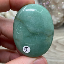 Load image into Gallery viewer, Green Aventurine Pillow Palm Stones