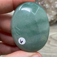 Load image into Gallery viewer, Green Aventurine Pillow Palm Stones