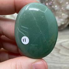 Load image into Gallery viewer, Green Aventurine Pillow Palm Stones