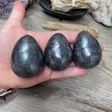 Load image into Gallery viewer, Hematite 2" Eggs