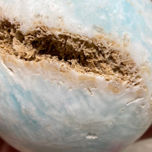 Bild in Galerie-Viewer laden, Blue Aragonite 78mm Sphere #06