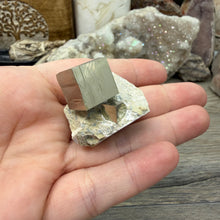Cargar imagen en el visor de la galería, Cubic Pyrite on Matrix from Spain #14