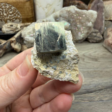 Cargar imagen en el visor de la galería, Cubic Pyrite on Matrix from Spain #16