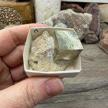 将图像加载到图库查看器中,Cubic Pyrite on Matrix from Spain #17