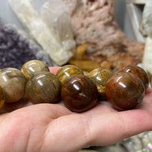 Bild in Galerie-Viewer laden, Petrified Wood 22mm Spheres