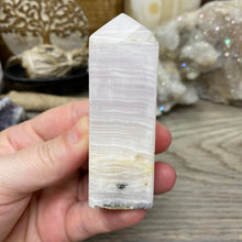 Bild in Galerie-Viewer laden, Pink Calcite / Mangano Tower #04 * SPLIT
