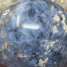 Bild in Galerie-Viewer laden, Dumortierite "Blue Quartz" Large Sphere #02 - 3.05" / 77mm
