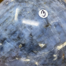 Bild in Galerie-Viewer laden, Dumortierite "Blue Quartz" Large Sphere #03 - 3.35" / 85mm